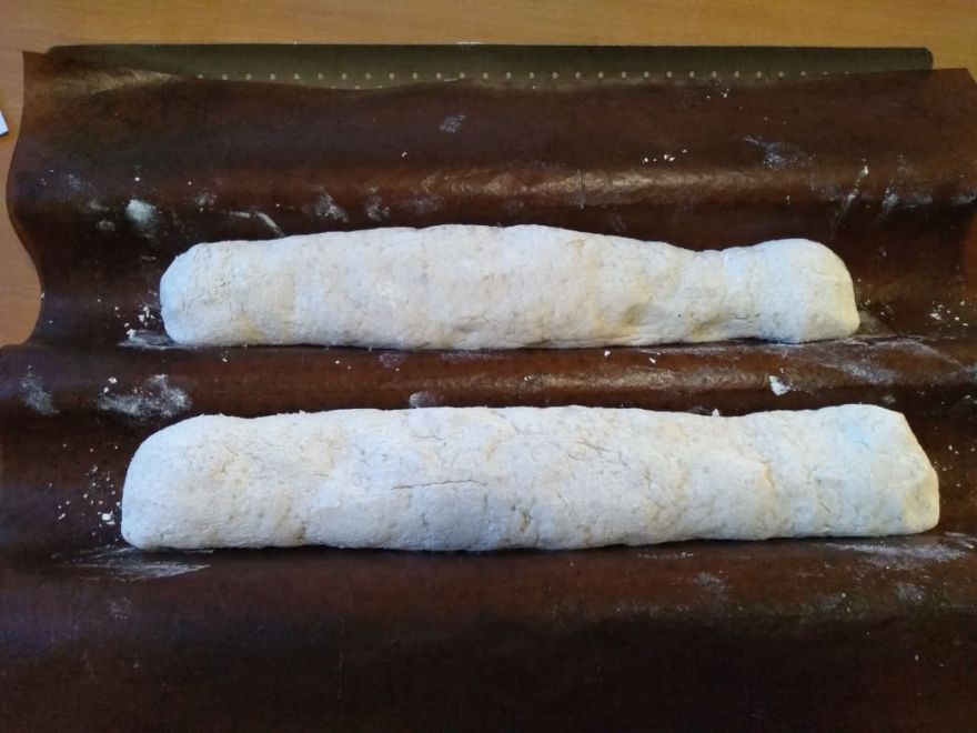 Gluten-free bacon baguettes