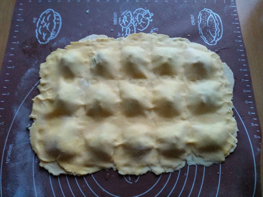 Bezlepkové domácí ravioli