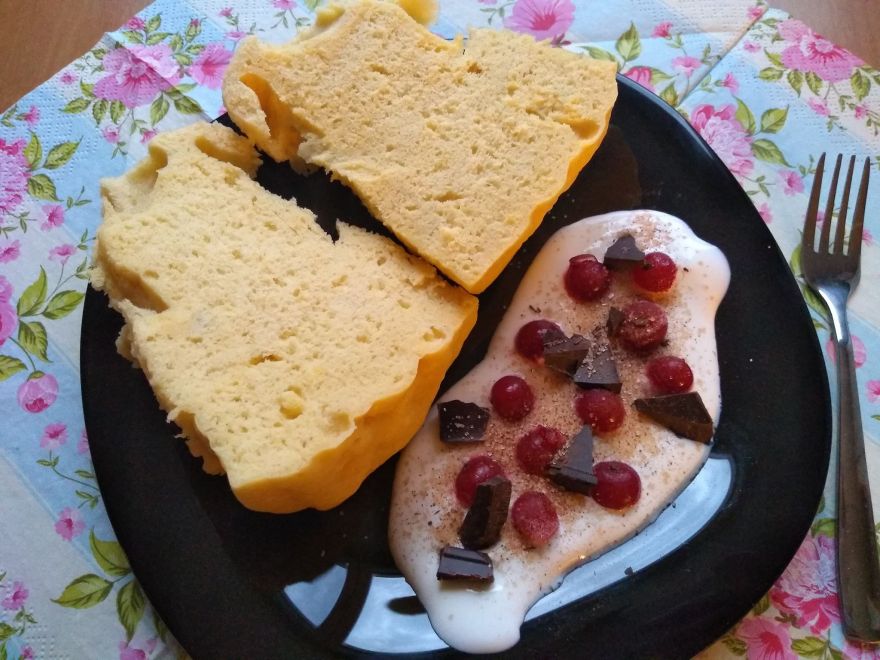 Bezlepkový minutový mug cake