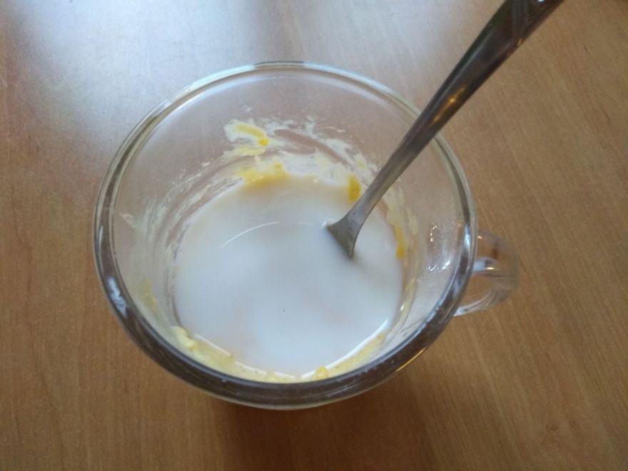 Bezlepkový minutový mug cake