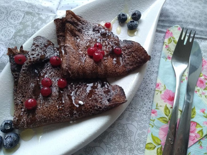 Glutenfreie Lebkuchenpfannkuchen