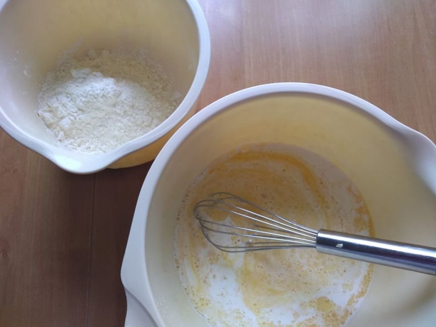 Gluten-free pancake from the oven