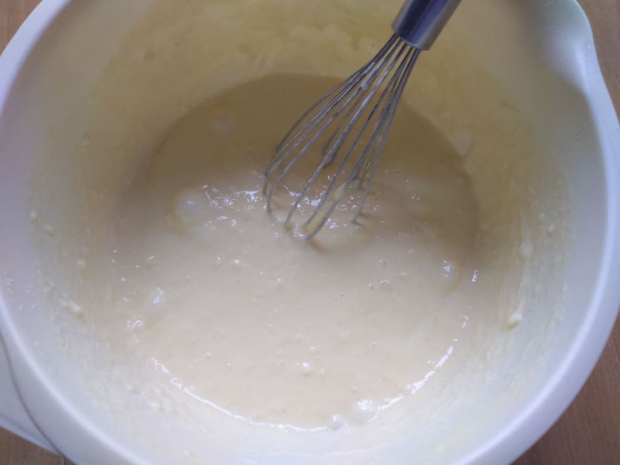 Gluten-free pancake from the oven