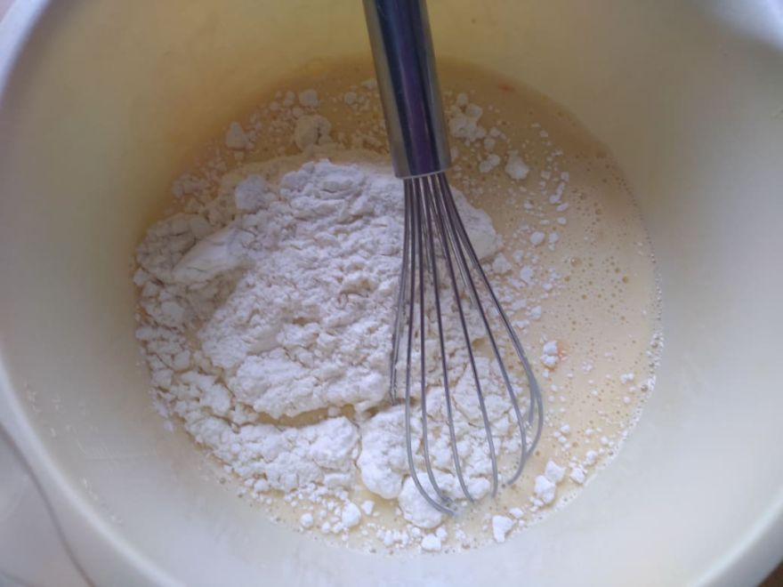 Gluten-free pancake from the oven