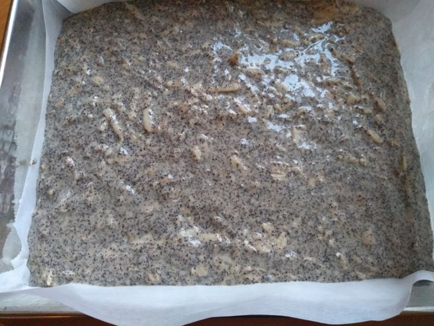 Glutenfreie Mohn-Apfel-Würfel