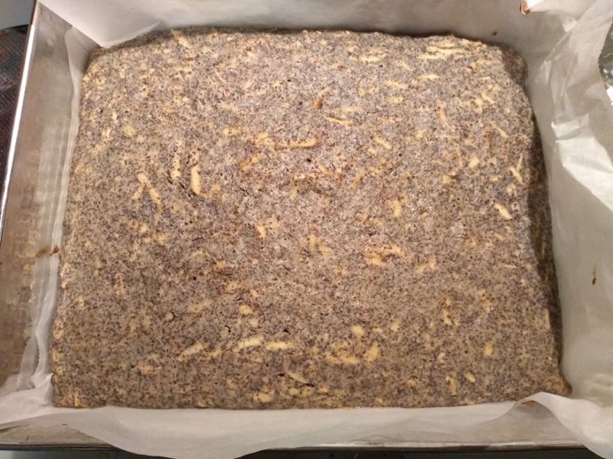 Glutenfreie Mohn-Apfel-Würfel