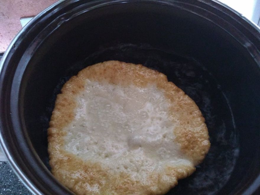 Gluten-free sourdough langoustines without yeast