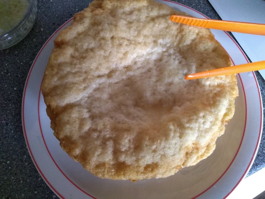 Gluten-free sourdough langoustines without yeast