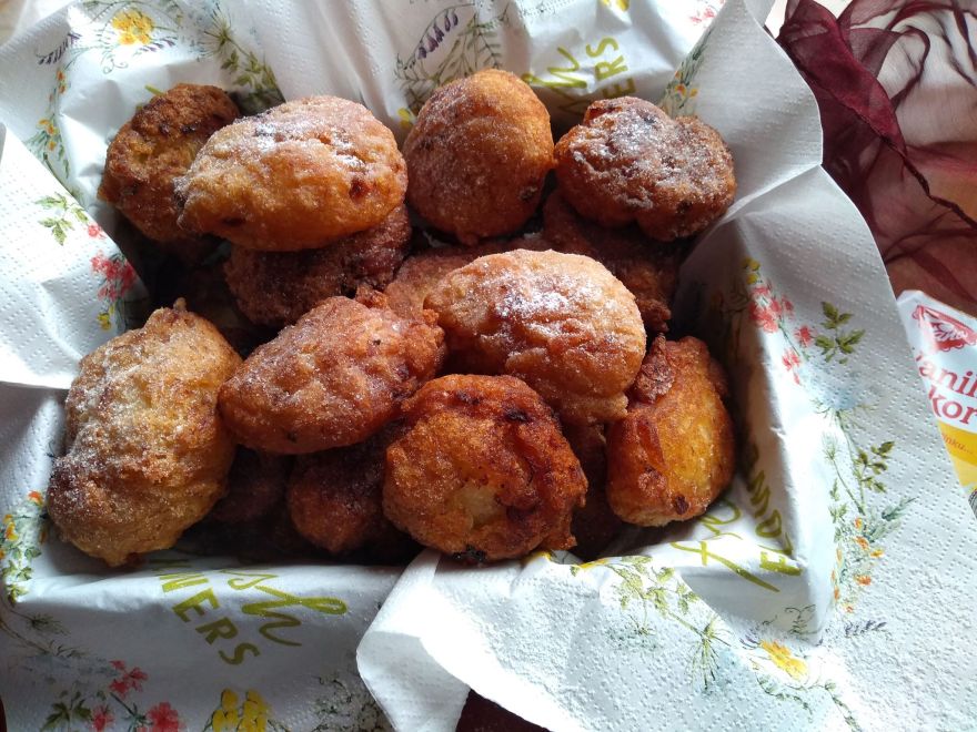 Bezlepkové banánové koblihy