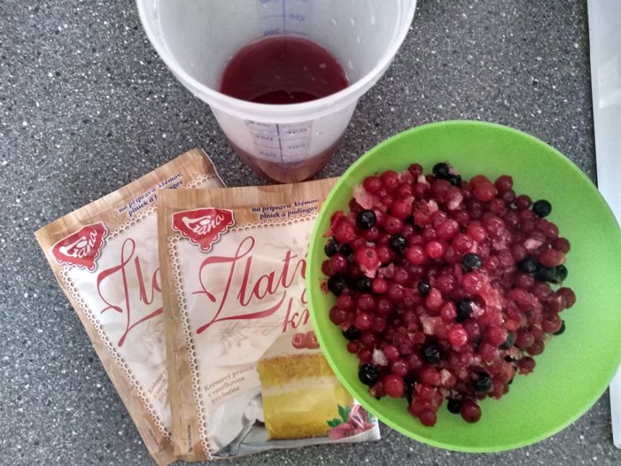 Krem bezglutenowy - plastry żelatyny