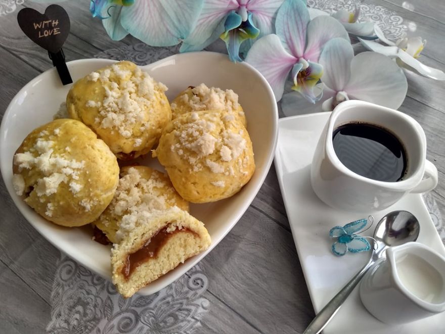 Bezlepkové salko buchty bez kysnutia