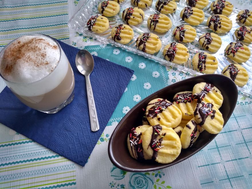 Glutenfreie Puddingkekse