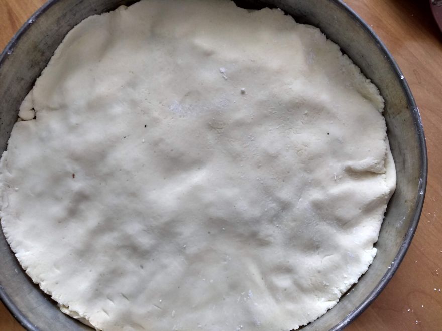 Bezlepkový štrúdlový dort