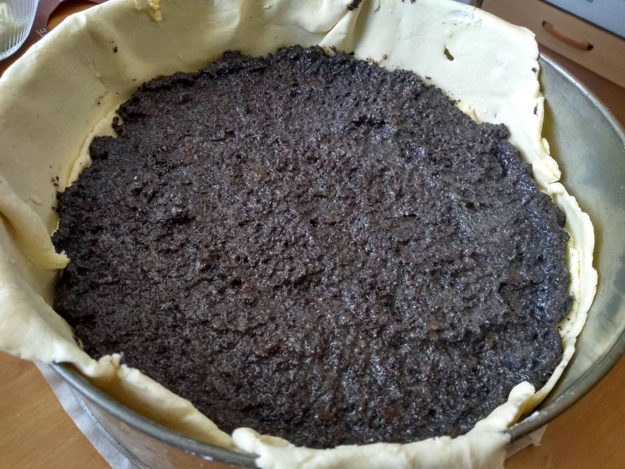 Bezlepkový štrúdlový dort