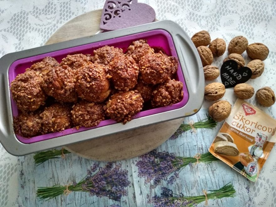 Bezlepkový monkey bread