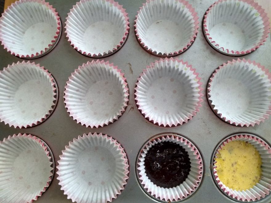 Gluténmentes brownie muffin