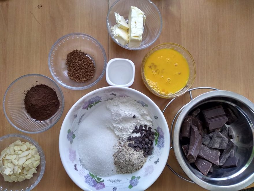 Gluténmentes brownie muffin