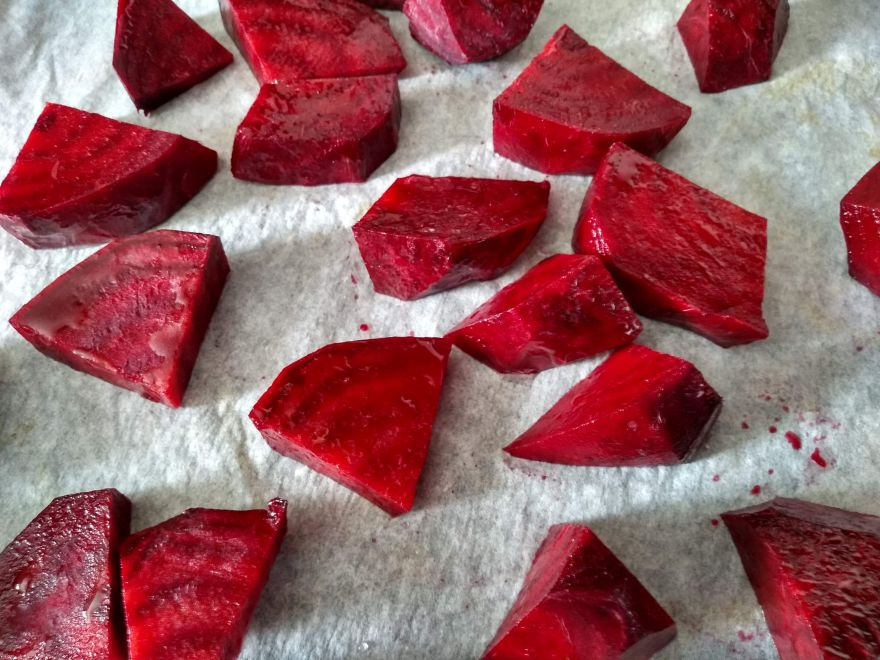 Gluténmentes céklás tészta