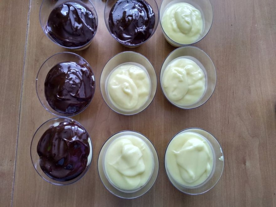 Bezlepkový dezert ve sklenici