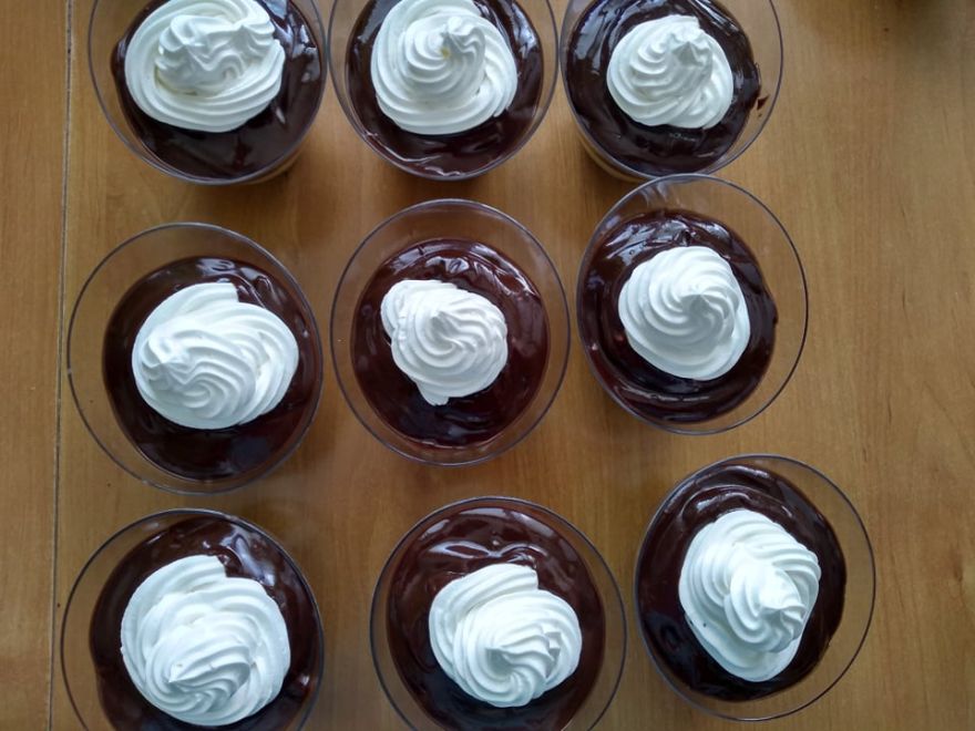 Bezlepkový dezert ve sklenici