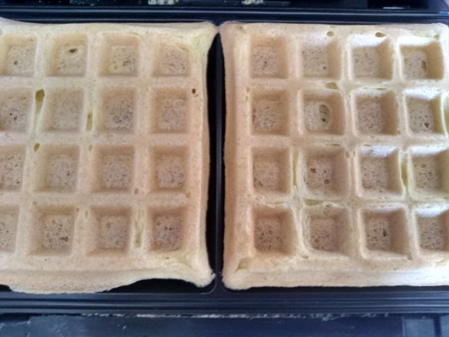 Bezlepkové a bezmliečne bleskurýchle vafle