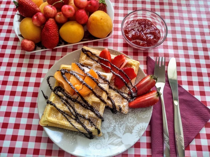 Bezlepkové a bezmliečne bleskurýchle vafle