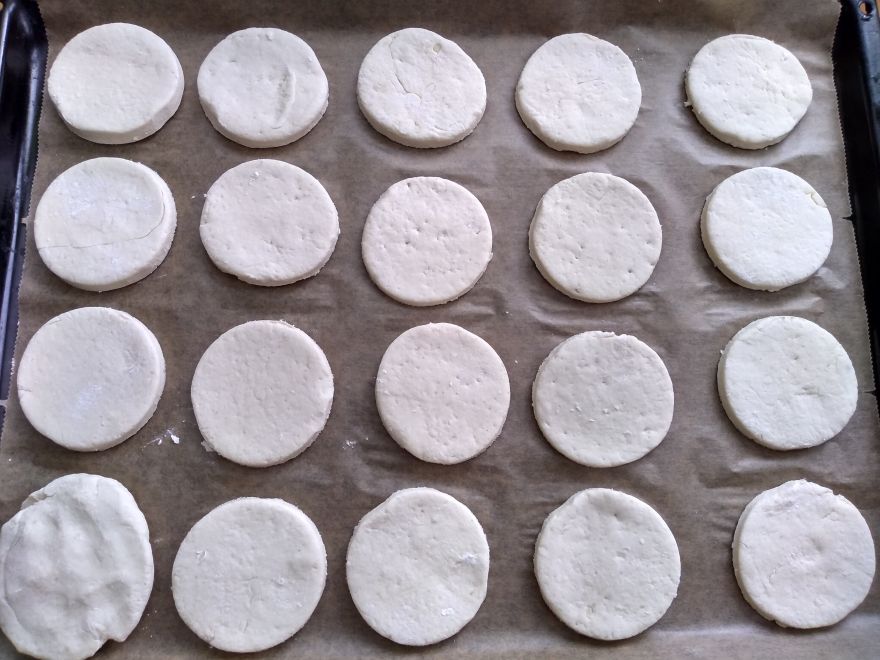 Gluten-free savory cakes without leavening