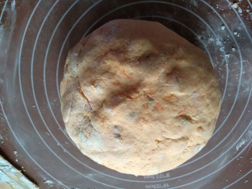 Gluten-free pumpkin bread with bacon