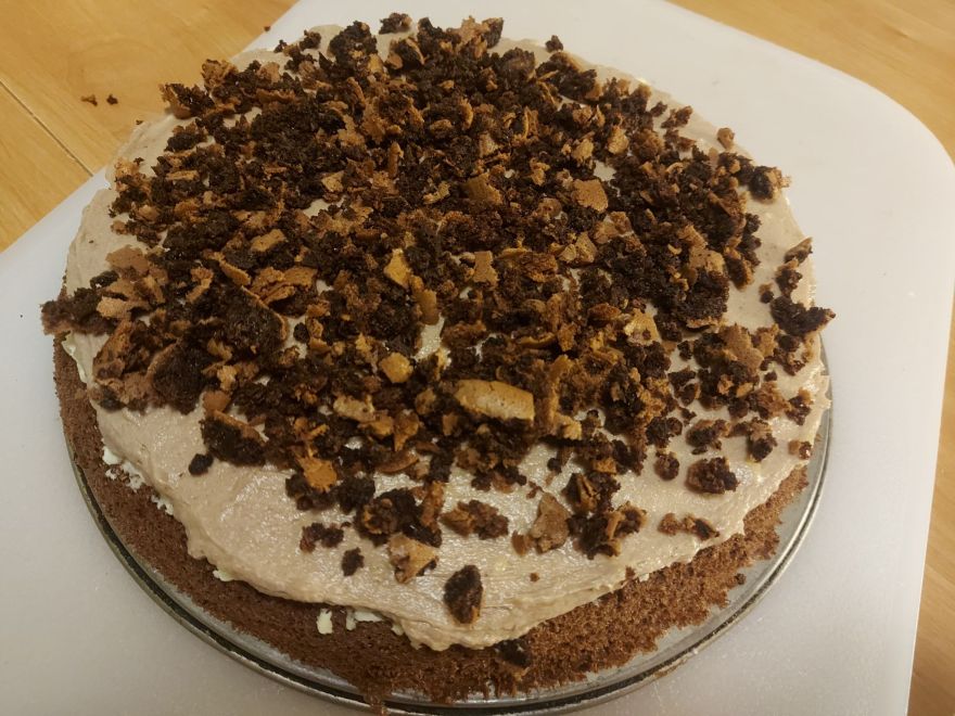 Bezlepková zamatová torta