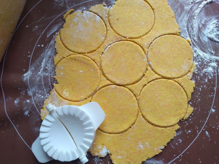 Mrkvové taštičky bez lepku, mléka a vajec