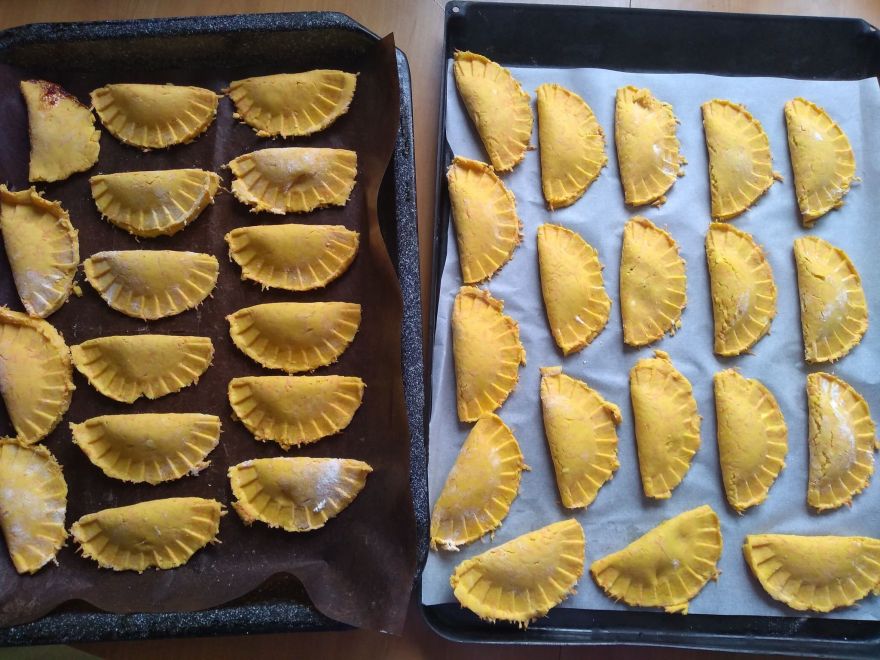 Mrkvové taštičky bez lepku, mléka a vajec