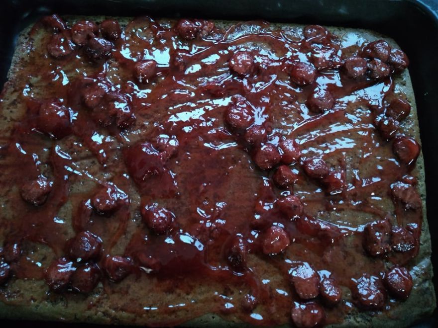 Bezlepkový perníkový zákusek