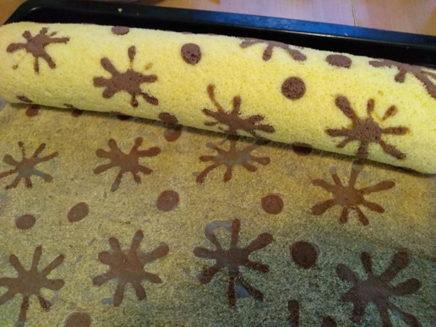 Bezlepková kávová roláda