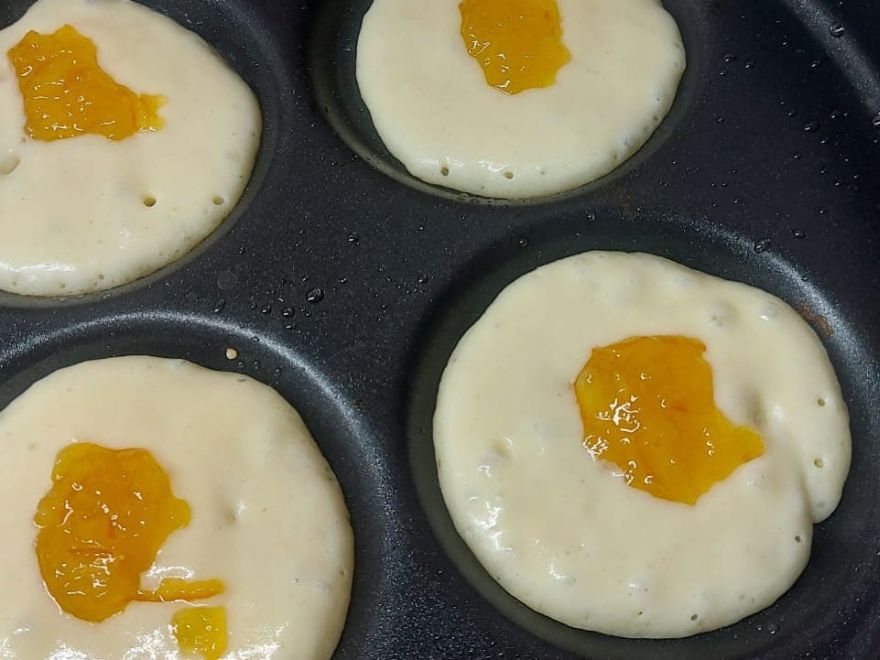 Bezlepkové plnené lievance