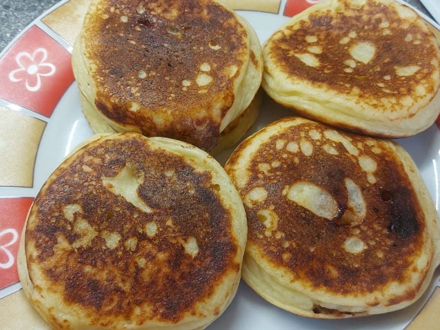 Bezlepkové plnené lievance