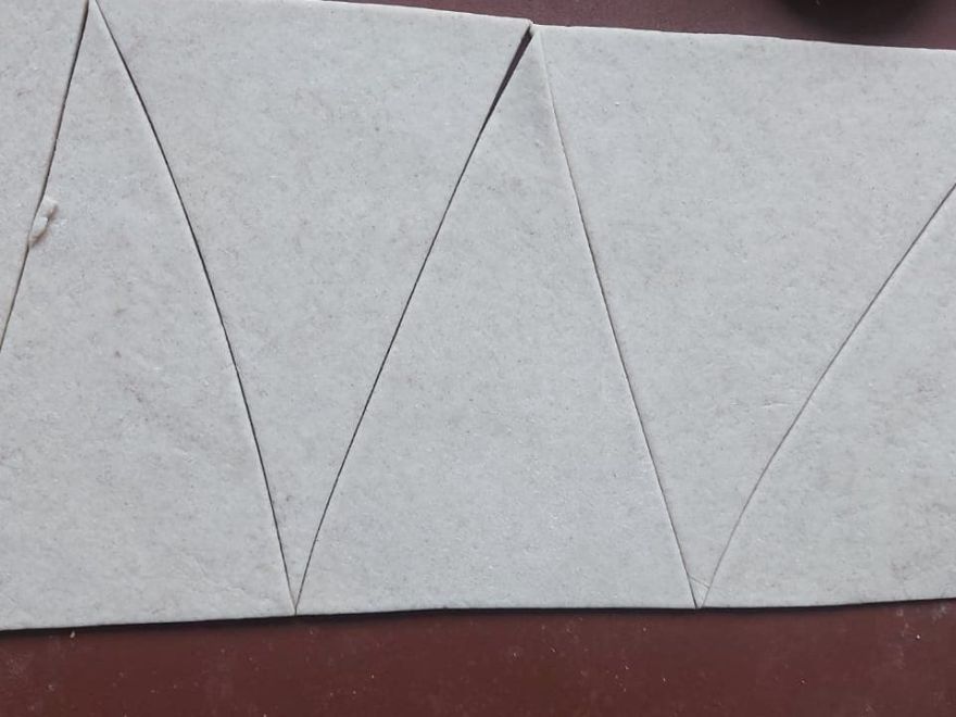 Bezlepkové krehké jablkové rožteky