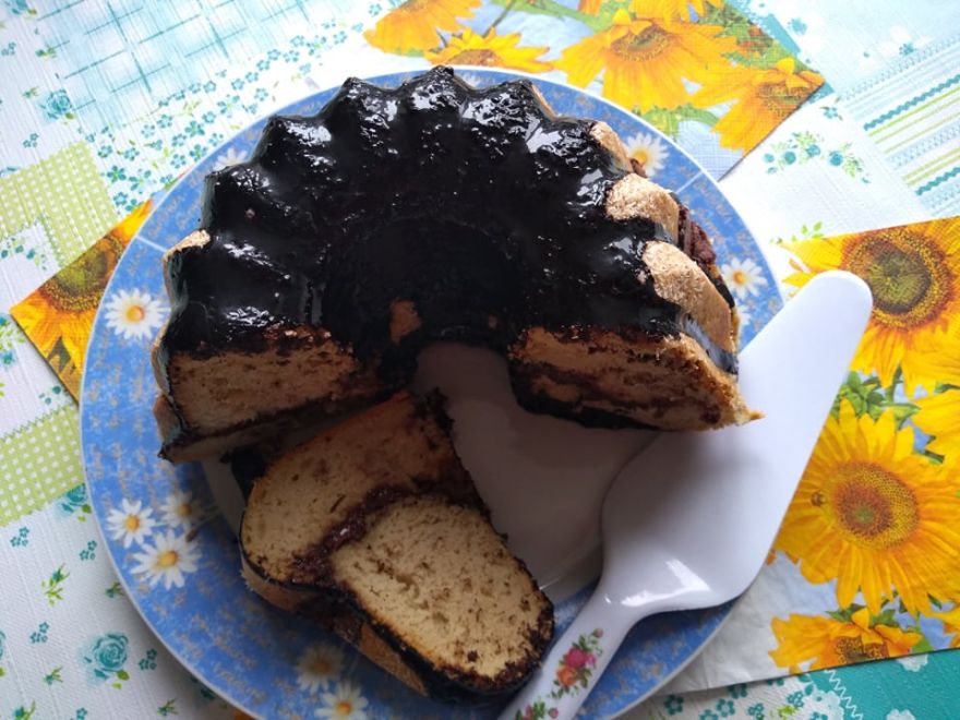 Gluténmentes torta Nutellával