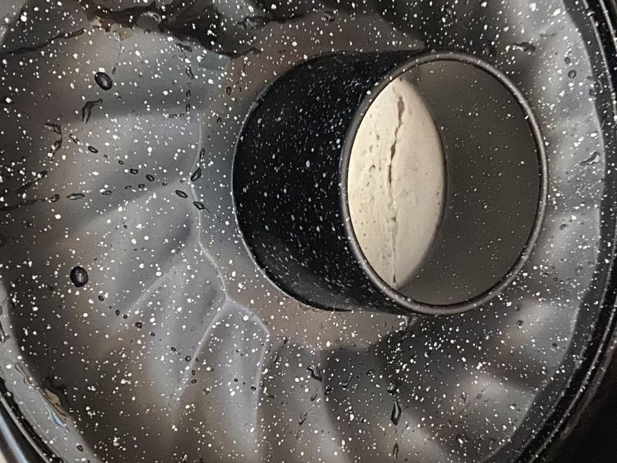 Pudding in Kuchenform