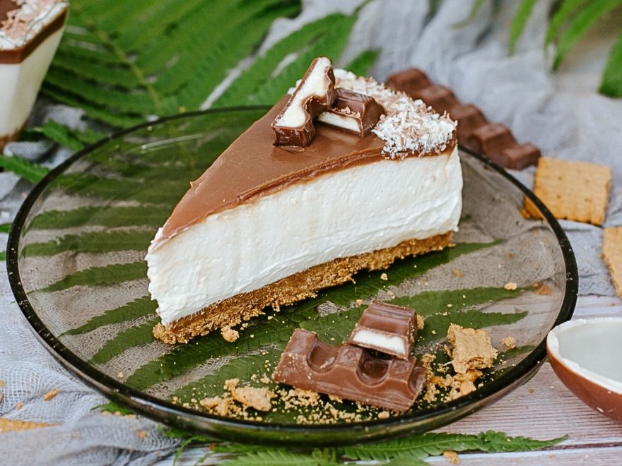 Gluténmentes kinder sajttorta