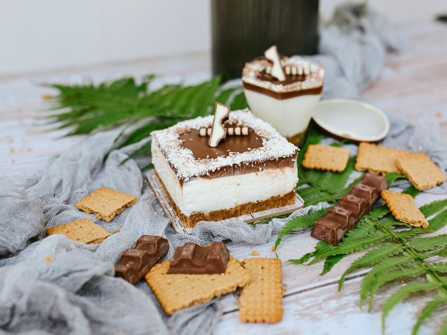 Gluténmentes kinder sajttorta