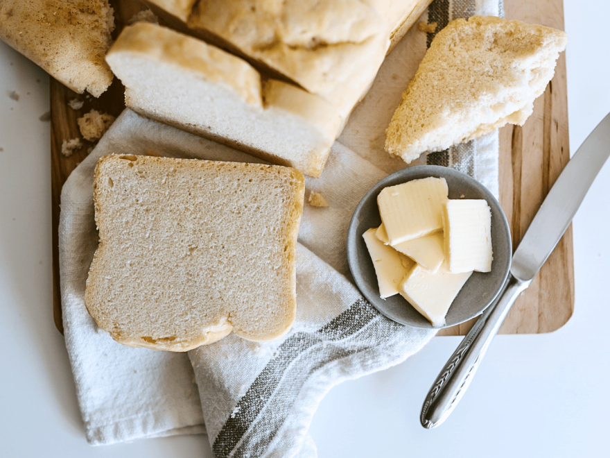 Bezlepkový chlieb z domácej pekárne