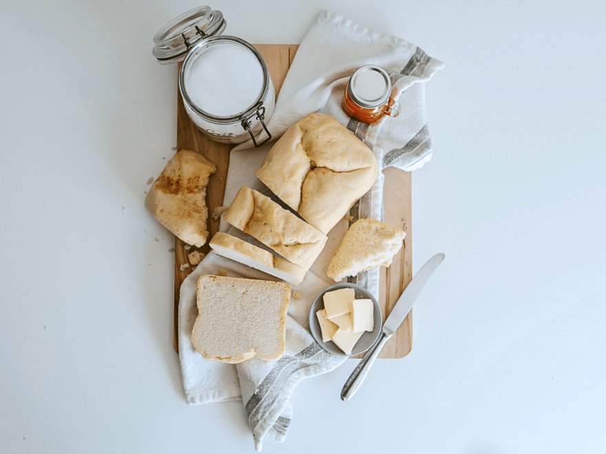 Bezlepkový chlieb z domácej pekárne