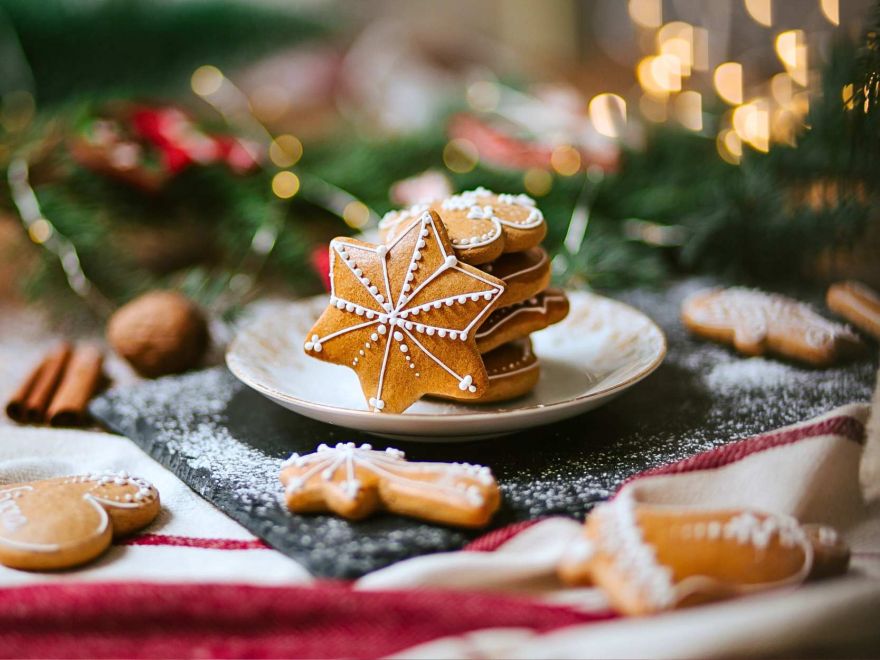 Gluten-free Christmas gingerbread Liana - immediately soft