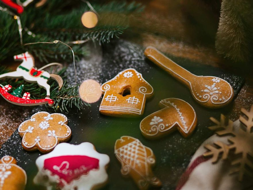 Gluten-free Christmas gingerbread Liana - immediately soft