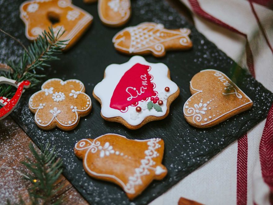 Gluten-free Christmas gingerbread Liana - immediately soft