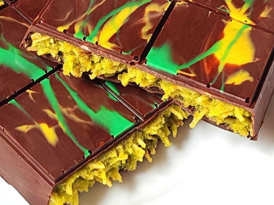 Gluténmentes Dubai csokoládé