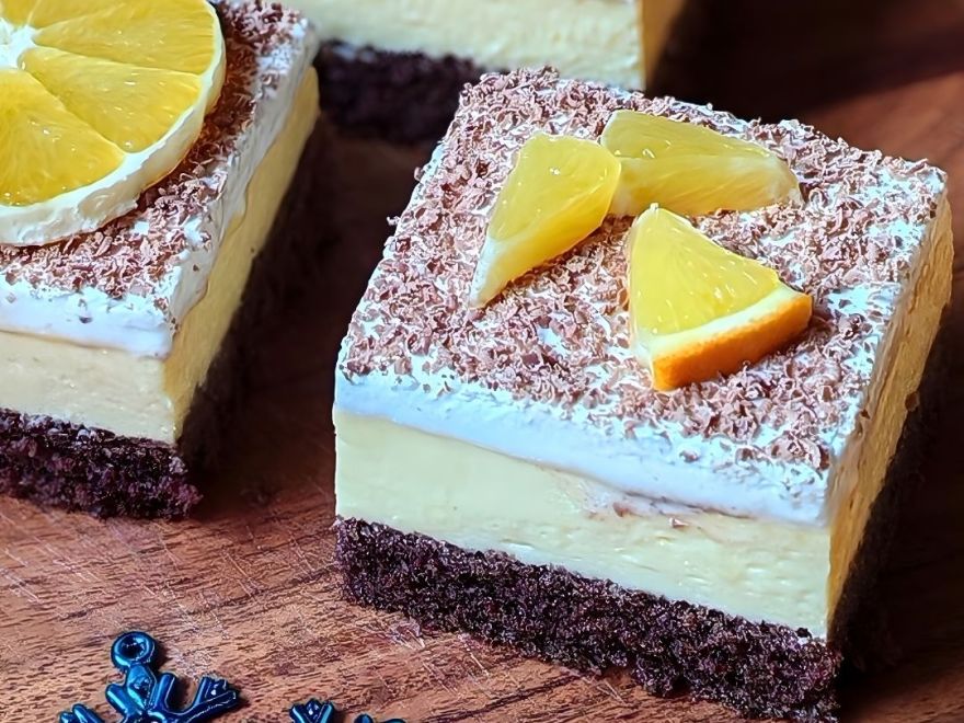 Bezlepkový perníkový Oblíž prst s vanilkovo-pomarančovým krémom