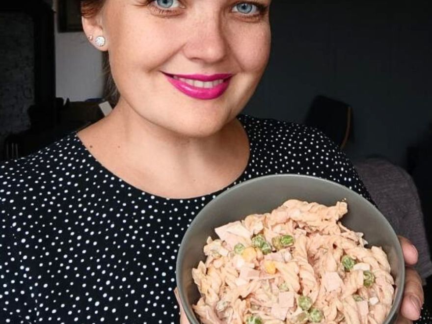 Bezlepkový těstovinový salát s Fusilli