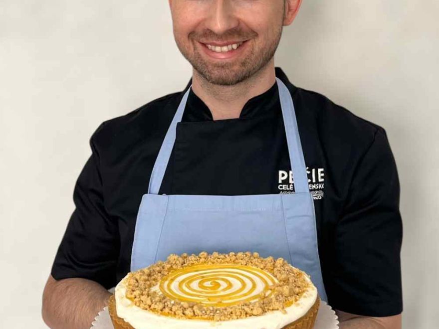 Bezlepkový jablkový tart s mandľami