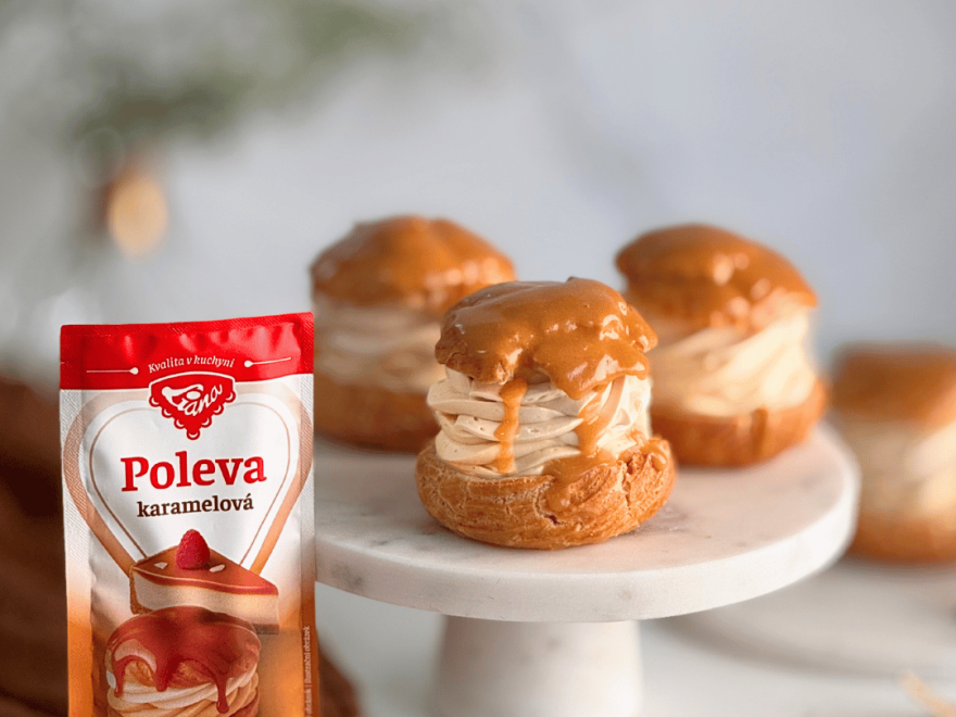 Gluten-free Caramel Éclairs by a Master Pastry Chef – Ready in No Time